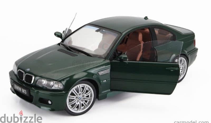 BMW (E46) M3 diecast car model 1;18. 5