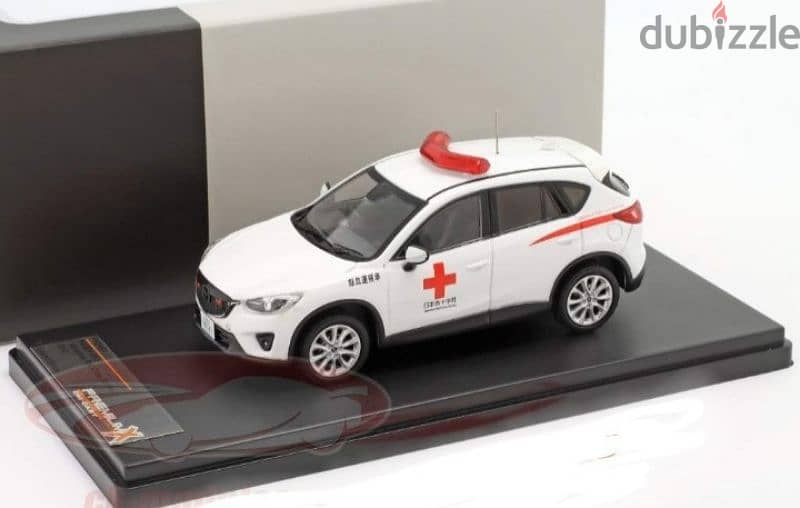 Mazda CX-5 (Japanese Red Cross) diecast car model 1;43. 0