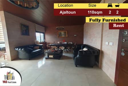 Ajaltoun 110m2 | Rent | Fully Furnished | Prime Location | KH |