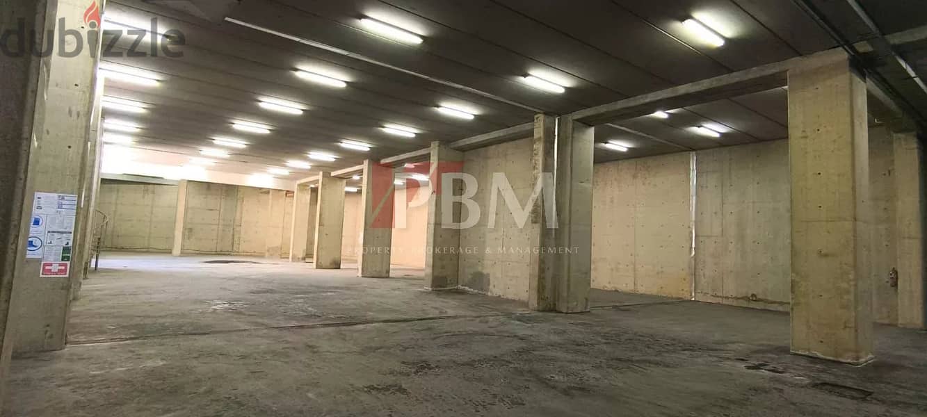 Warehouse For Rent In Zouk Mosbeh | 1750 SQM | 0