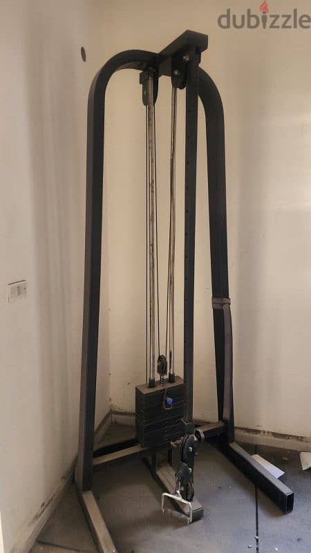 Single cable pulley machine 2