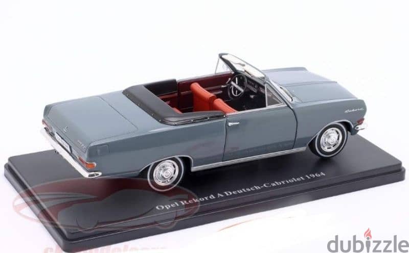 Opel Rekord A 1964 diecast car model 1:24 4