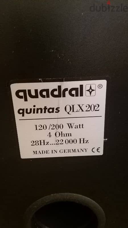 Quadral Quintas QLX 202 Speakers 4