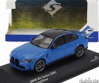 BMW M3 Competition G80 diecast car model 1;43.