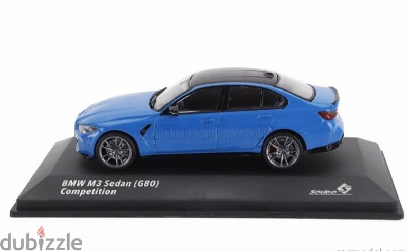 BMW M3 Competition G80 diecast car model 1;43. 1