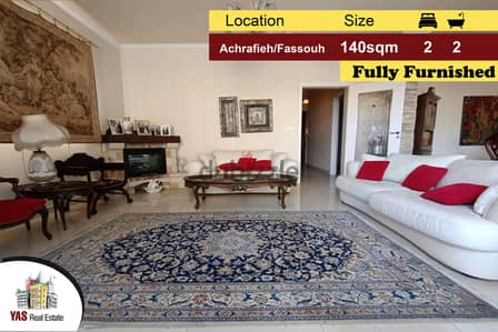 Achrafieh/Fassouh 140m2 | Fully Furnished | Well Maintained | AA/AC