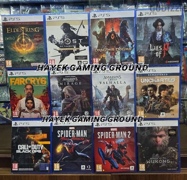 ps4 and ps5 games new best pirces ! 17