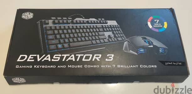 CoolerMaster gaming keyboard and mouse combo