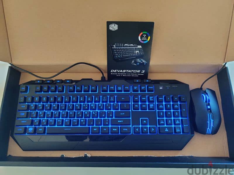 CoolerMaster gaming keyboard and mouse combo 3