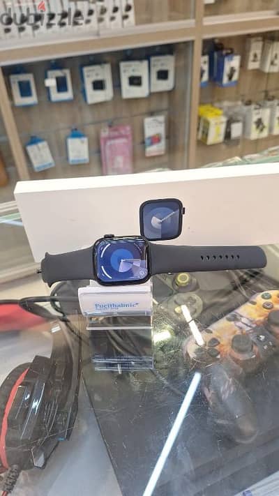 Used apple watch series 9 41mm battery:100% coverage:May 30, 2025