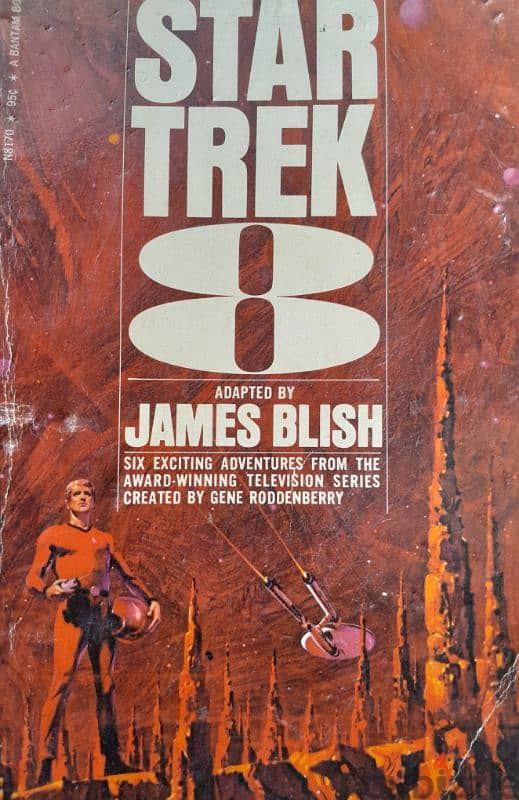 Rare 1972 STAR TREK 8 Bantam edition USA James Blish check pics. 1