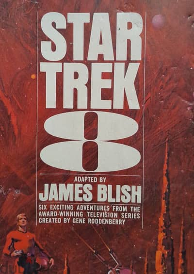 Rare 1972 STAR TREK 8 Bantam edition USA James Blish check pics.