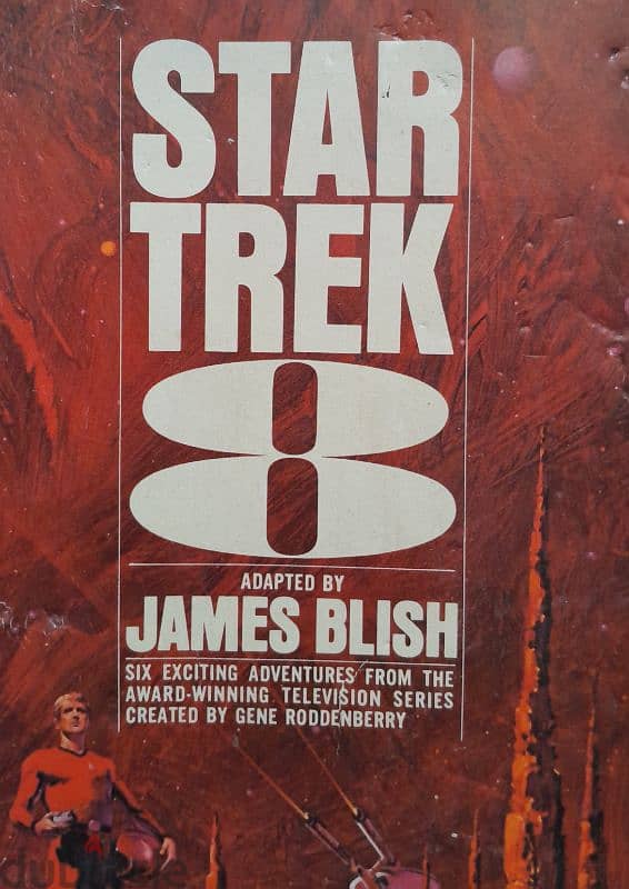 Rare 1972 STAR TREK 8 Bantam edition USA James Blish check pics. 0