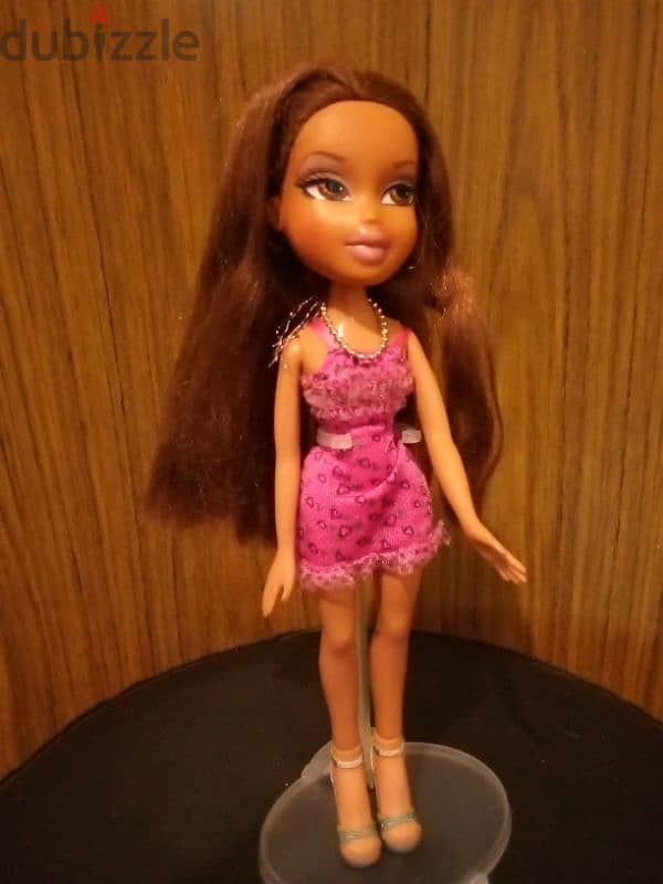 BRATZ YASMIN MGA Still Good wearing Brunette Dressed doll 2003+Shoes 3