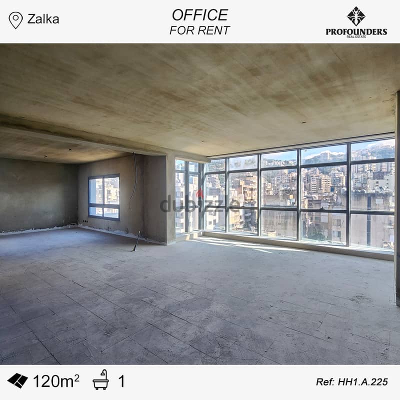 Office for Rent in Zalka مكتب للايجار في الزلقا 0