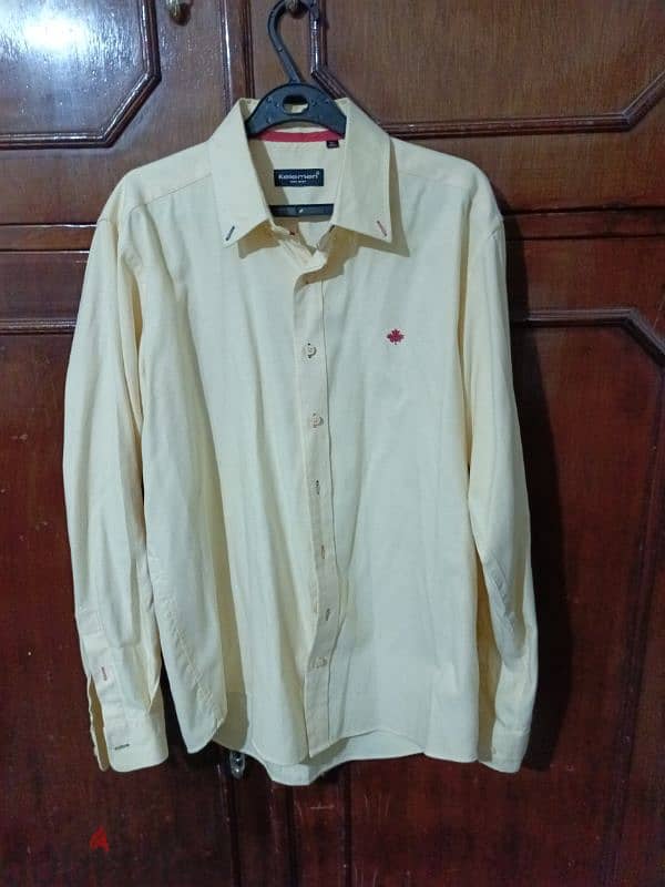 kelemen shirt xl yellow 1