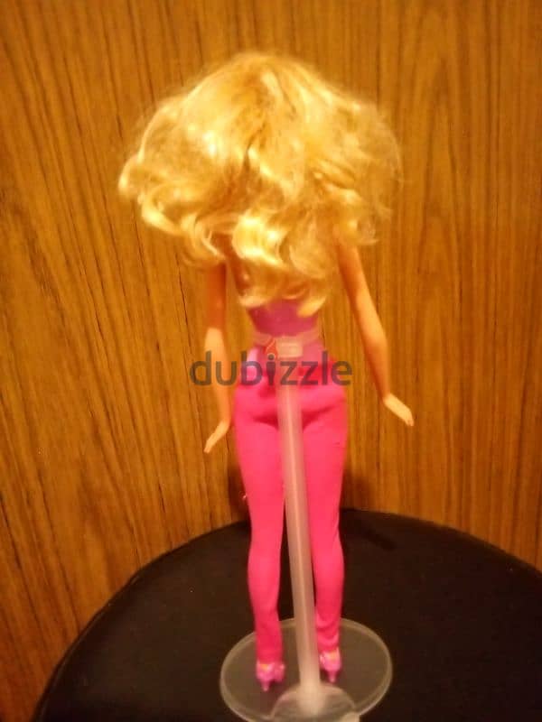 Barbie LOVE HORSE Glitter molded wearing as new doll, bend legs +Shoes 2