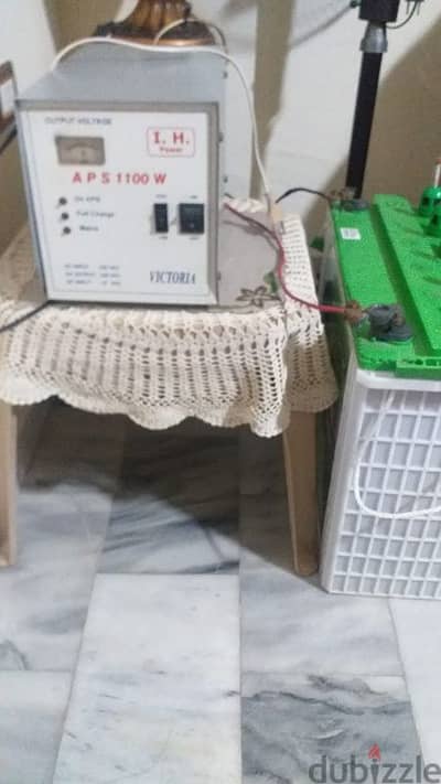 abs1100W and batterie150Ah