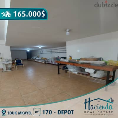 Depot For Sale In Zouk Mkayel