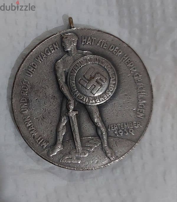 German Nazi Medal Commemorative for the Olympics 1939 0