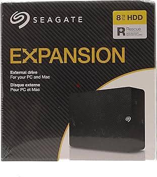 Seagate expansion hard disk 8TB external drive HDD