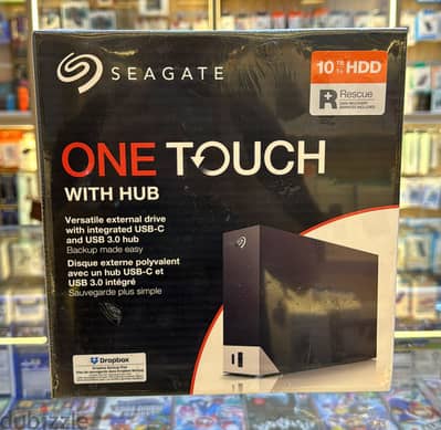 Seagate One touch hub 10tb external hard drive desktop HDD