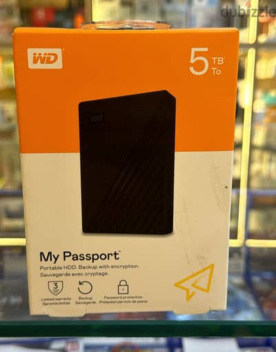 Western Digit My Passport hard disk 5tb exclusive & best price