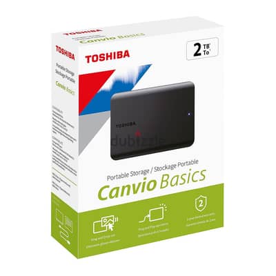 Toshiba canvio basics hard disk 2TB