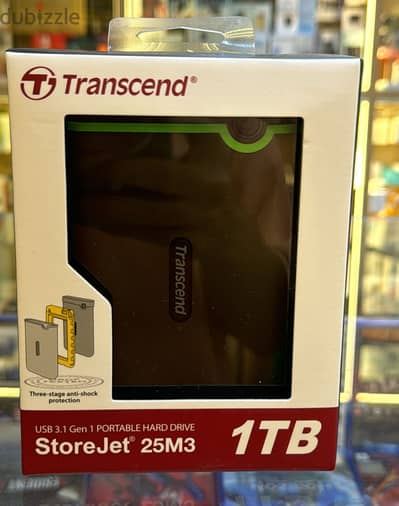 Transcend storejet 25M3 hard disk 1TB exclusive & last offer