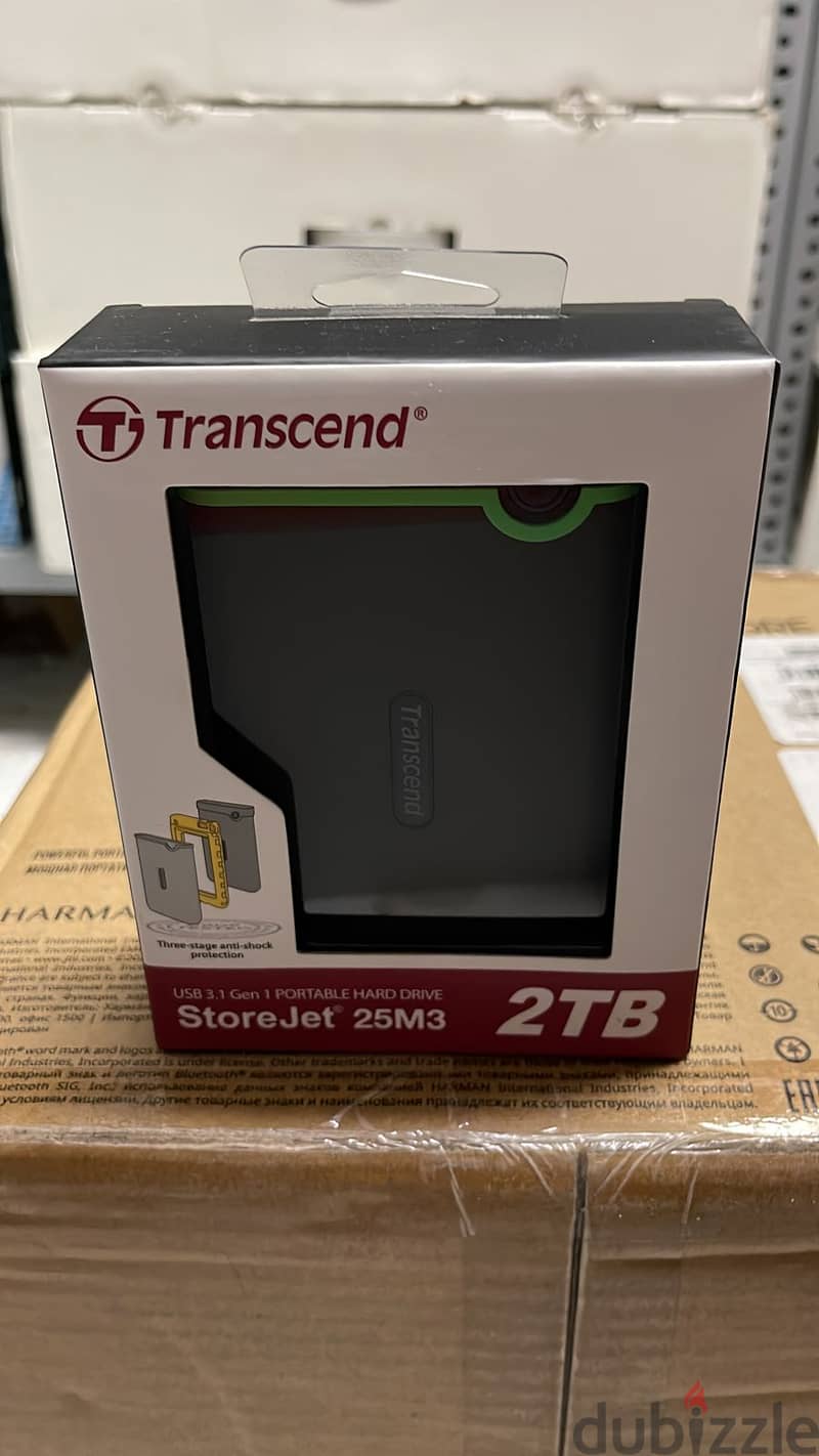 Transcend storejet 25M3 hard disk 2TB great & last offer 0