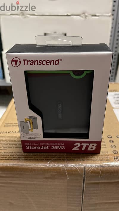 Transcend storejet 25M3 hard disk 2TB