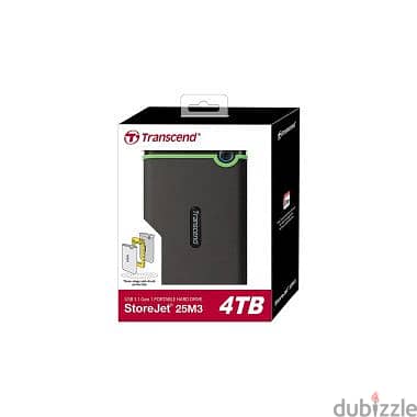 Transcend storejet 25M3 hard disk 4TB