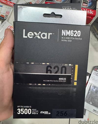 Lexar 256gb ssd NM620