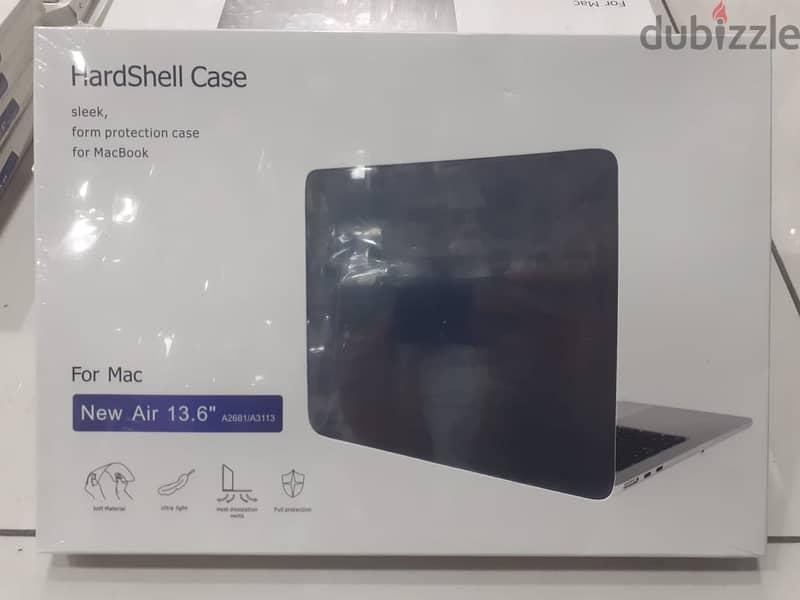 hardshell case macbook air 13.6 inch black exclusive & new offer 0