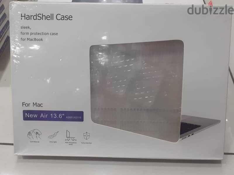 hardshell case macbook air 13.6 inch clear 0