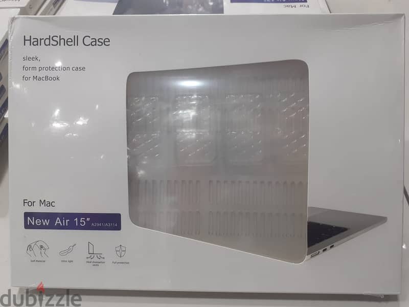 hardshell case macbook air 15 inch Clear 0