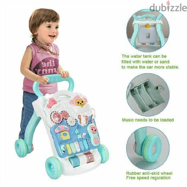 Baby Walker & Removable Play Panel 2