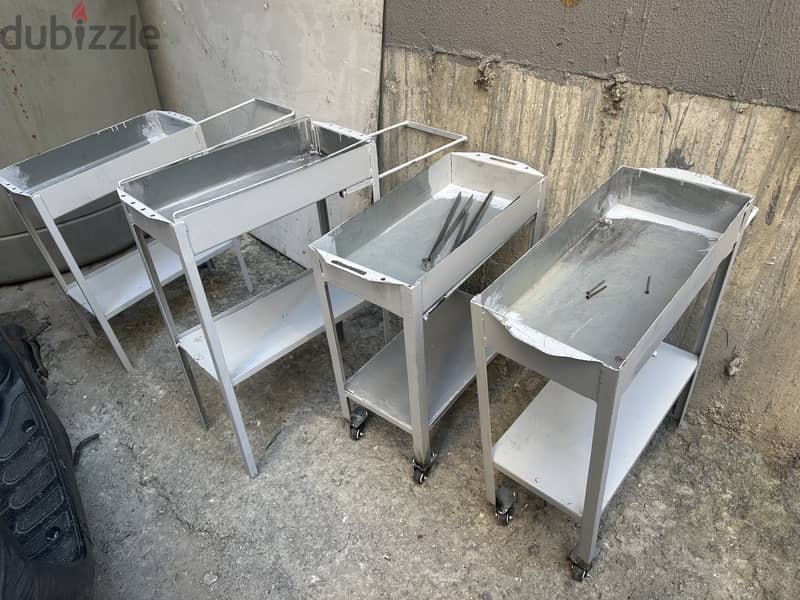 منقل شوي حديد -  grill galvanized steel 2