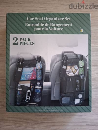 Car Seat Organizer Set