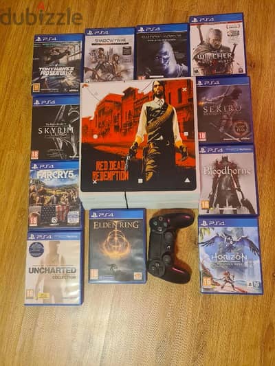 Ps4, original controller, 11 games!