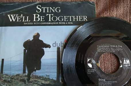 Sting  - we'll be together/conversation with a dog - VinyLP