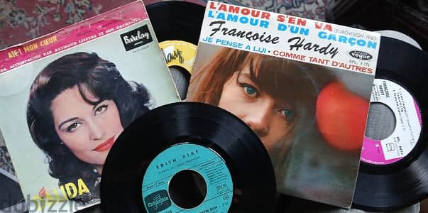 Dalida / francoise Hardy/piaf - VinyLP