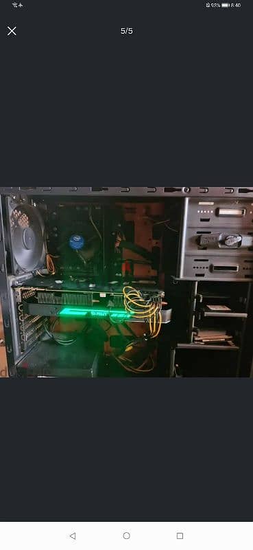 gaming pc msi board gtx1070ti 8gb ddr5 16ram ddr4 corei5 7th