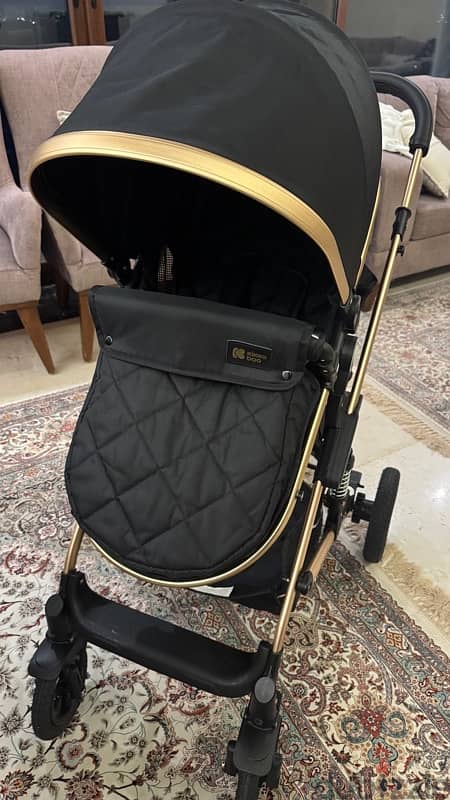 kikaboo amaia stroller with carseat 2