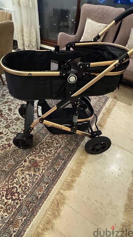 kikaboo amaia stroller with carseat 5