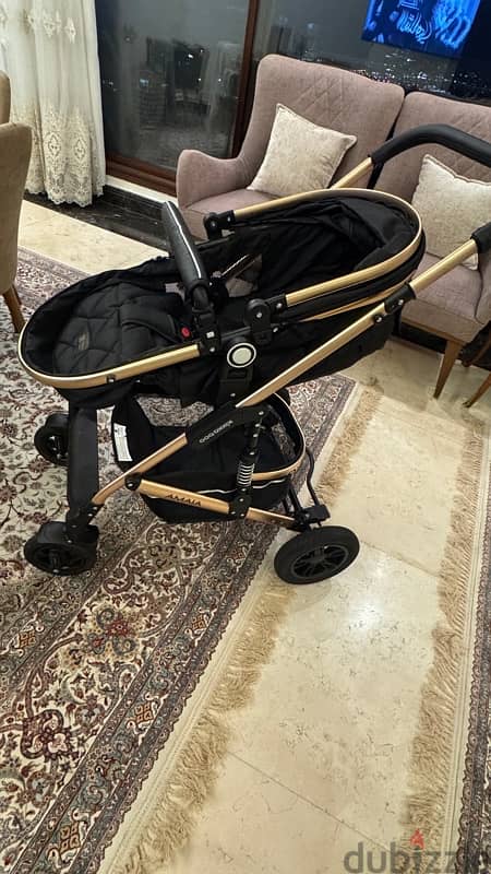 kikaboo amaia stroller with carseat 8