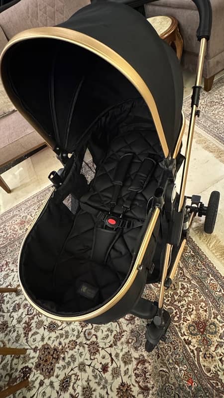 kikaboo amaia stroller with carseat 9