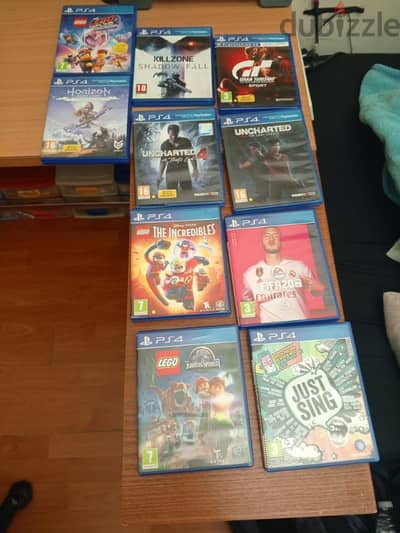 PS4 games all for 80$