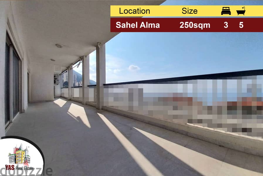 Sahel Alma 250m2 | Renovated Flat | High End | Open View | IV/RA | 0