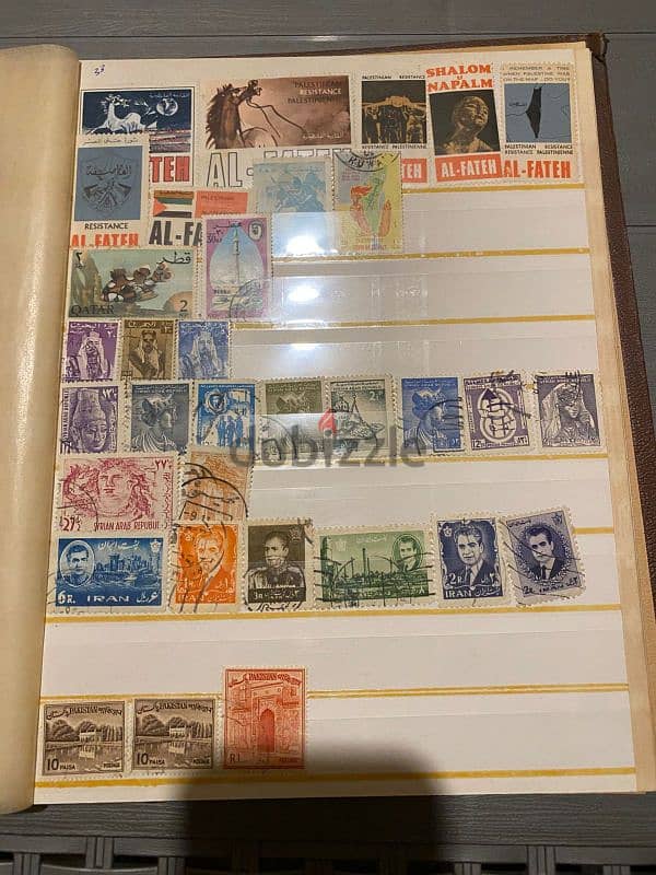 100+ Stamps from all over the world 5